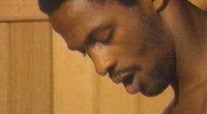 Interracial boyfriends are having sex in 69 pose