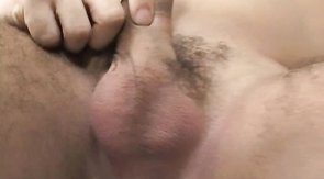 Sexy jock being fucked deep in his tight anal hole