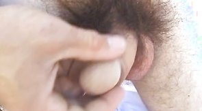 Spicy outdoor solo masturbation in the video by Hot Bf