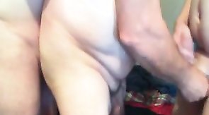 Sexy amateur bears are having impressive anal sex