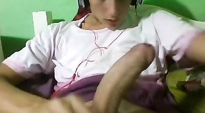 Horny youngster with big dick in the video by Selfs Hot BF