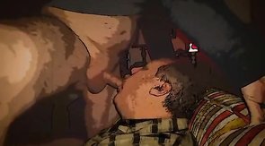 I get my friend Brett ready for my girl.