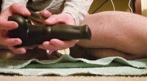 Playing with my bad dragon Bumblehooves for the first time