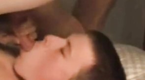 Self sucking twink cums on his face