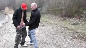 Hot Fuck on a Cold Day Outside