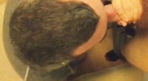 Sucking off teen and facial