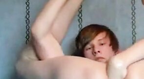 Seld fisting twink