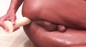 Fucking and fisting myself