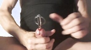 Kinky painslut extreme peehole fucking