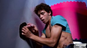 Glory hole joy with the Next Door Buddies studio's pretty boys!