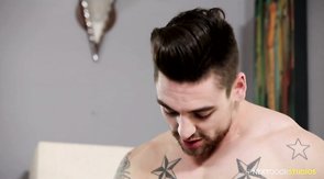 Cock-swallowing twink is getting fucked in the video by Next Door Twink