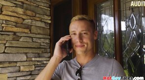 Unsaddled athletic lads banging in missionary