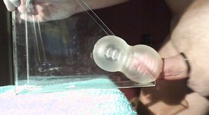 Huge load daddy fleshlight