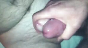 Cocks rubbed together and cum