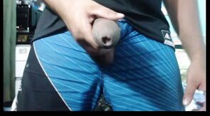 SOFT LATINO UNCUT BIG WET DICK STROKING