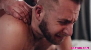 Handsome gay Aidan tight asshole gets banged in multipl