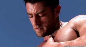 Cute 3some at the pool in the video by Cody Cummings studio.