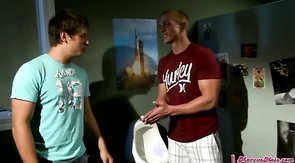 Two dicks just for one mouth in the scene by Marcus Mojo