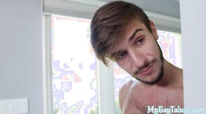 Ripped jock riding unsaddled stepbros dick in taboo duo