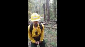 real wildfire worker