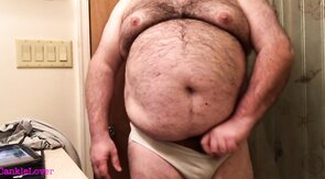 CankleLover belly, breast, and clitty stroking