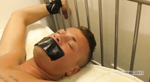 RESTRAINED N HELPLESS BEAUTIFUL YOUNG FUCKER LEFT TAPES