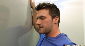 Sexy friend is sucking a horny dick of Trystan Bull