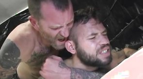 Brutal bearded fuckers are enjoying hardcore anal sex