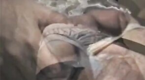 FOR MAXIPAD LOVERS! 1st time w pad in panties!-Vintage Video