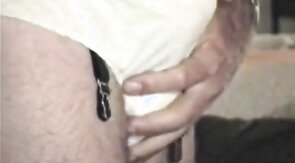 FOR MAXIPAD LOVERS! 1st time w pad in panties!-Vintage Video