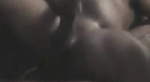 Black Daddy Strokes Big Cock Until He Cums