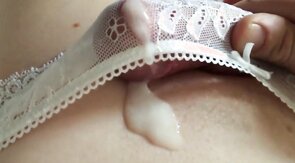 cum in her panties