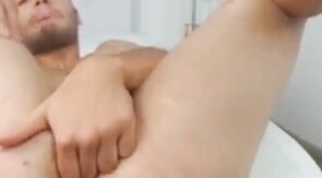Colombian Fingering his Hole