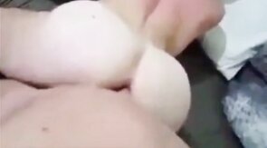 Bareback White Bubble Ass