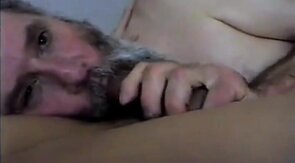 Bearded Daddy Suck and Swallow