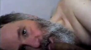 Bearded Daddy Suck and Swallow