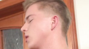 Two sweet boys are enjoying their hot anal date