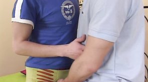 Sweet mate came in the bedroom for a nice threesome