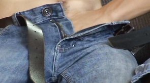 Cute mate is shoving his dick in the boyfriend's mouth