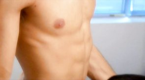 Muscled boys are blowing each other's hard cocks