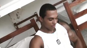 Two Brazilian mates are enjoying oral sex so much!