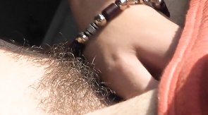 Hot cock-sucking action at the dump with two youngsters