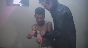 Skinny boyfriend is being humiliated and face-fucked