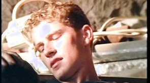 Two auto vintage mechanics are relaxing during a lunch break