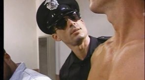 Arrested guys are getting fucked by a horny policeman