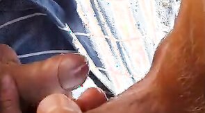 jacking big dicks at the beach