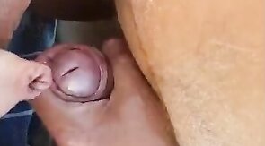 jacking big dicks at the beach