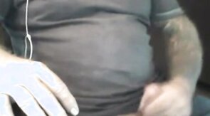 Daddy get cum in his belly