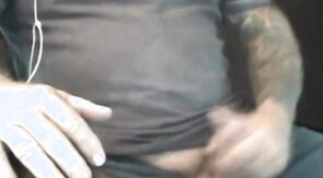 Daddy get cum in his belly