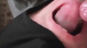 Berlin- I suck a old mens dick. Cum in mouth blowjob